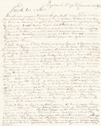 Brief van Pieter Maas Czn aan zijn ouder vauit Parijs (1796) - blad 1